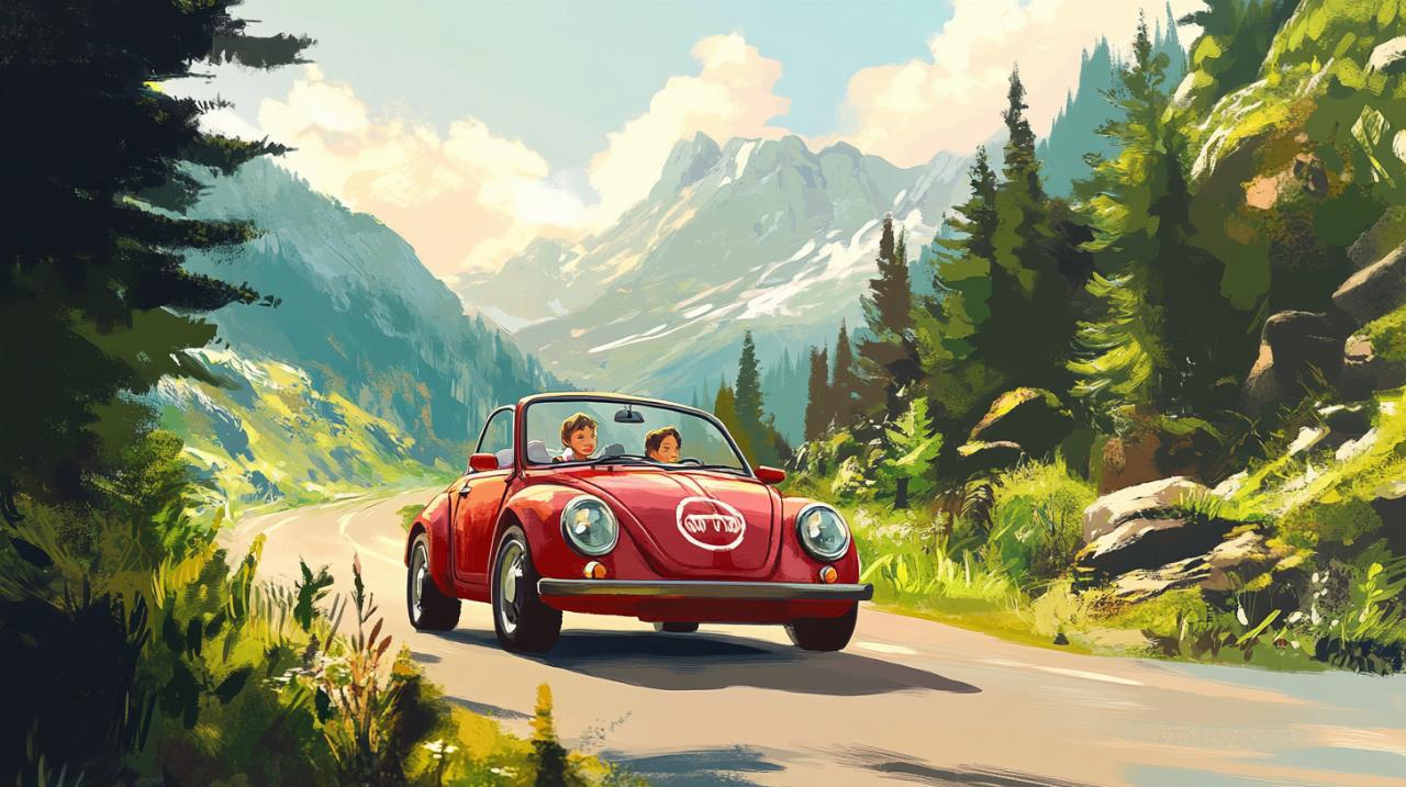 Logotipo del aprendizaje de conducción acompañada: Elementos de diseño que generan confianza y profesionalidad