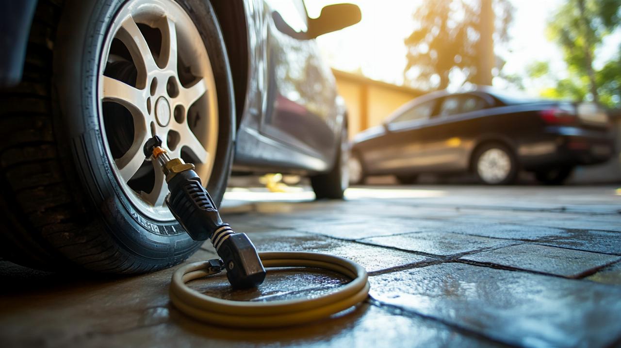 Seguridad en carretera: ¿Cómo utilizar un compresor de aire portátil para mantener tus neumáticos perfectamente inflados sin errores?